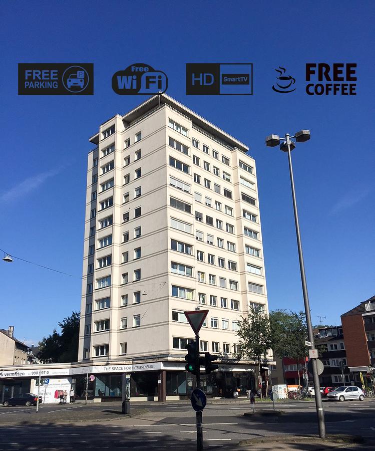 Madame Tower Daire Köln Dış mekan fotoğraf